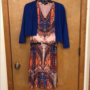 Alex Marie Dress w/ Premise Studio Cardigan